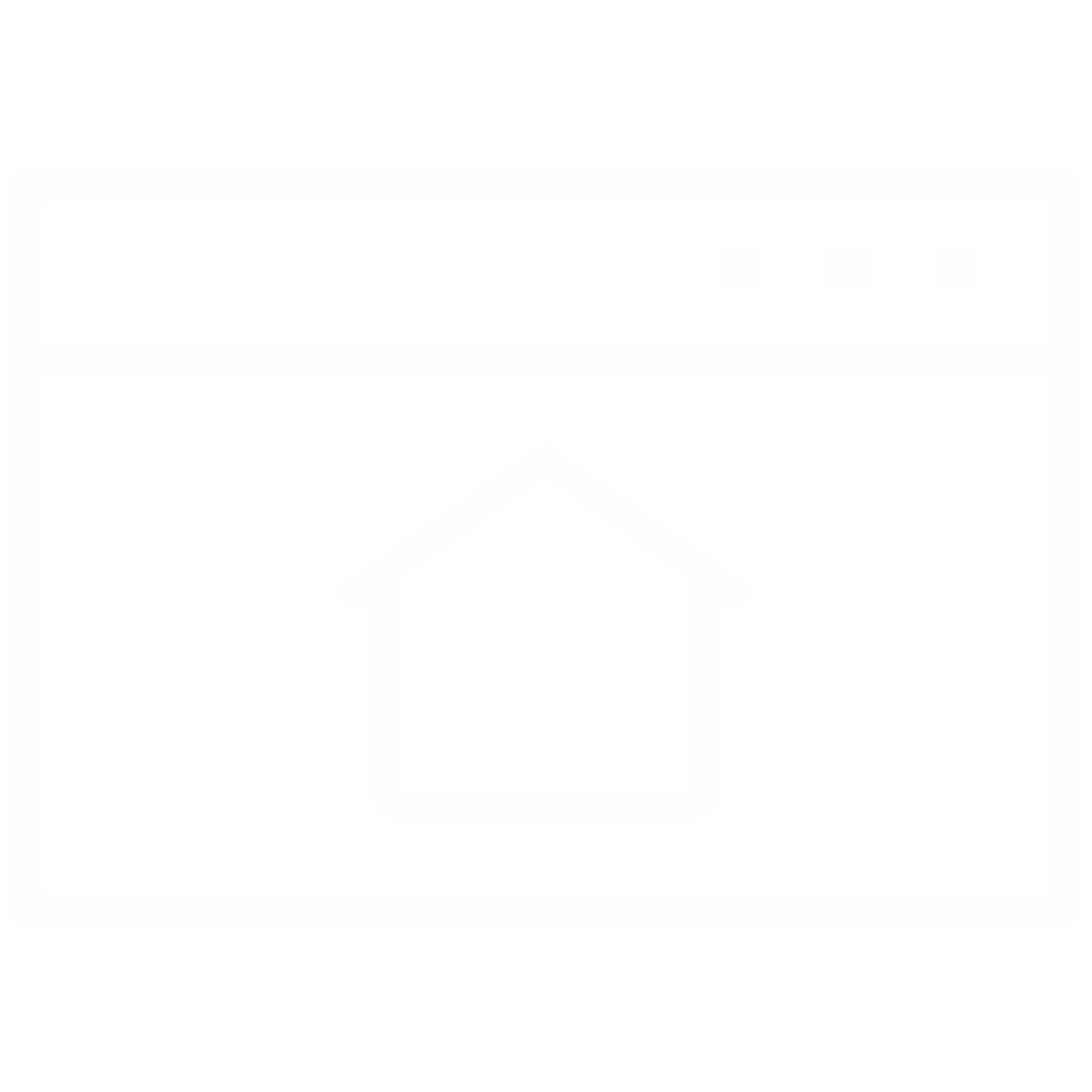 Icon eines Webpage-Symbols, das eine Single-Page-Website darstellt